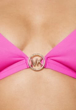 MICHAEL Michael Kors Iconic Solids - Bikini Top -Fashion Clothing-Michael Kors 01f8382ca2c14a86ba28f13927332870