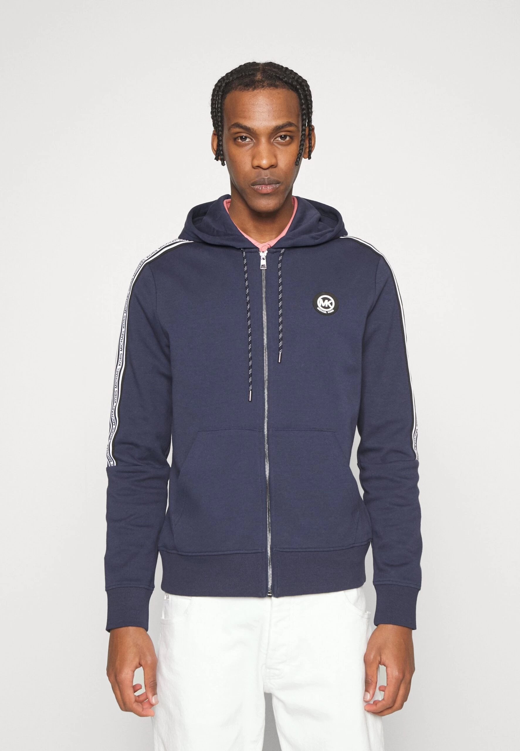 Michael Kors New Evergreen Hoodie - Zip-Up Sweatshirt - Midnight 3 Michael Kors New Evergreen Hoodie - Zip-Up Sweatshirt - Midnight