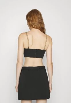 MICHAEL Michael Kors Strctd Crepe Bustier - Top - Black 11 MICHAEL Michael Kors Strctd Crepe Bustier - Top - Black -Fashion Clothing-Michael Kors 06dd5a4fad35498cac18a6f13d960e55