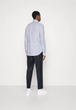 Michael Kors Oxford Stripe Washed Slim - Formal Shirt - Light Blue 10 Michael Kors Oxford Stripe Washed Slim - Formal Shirt - Light Blue -Fashion Clothing-Michael Kors 07d3f52486e24df5b94938b398a14057