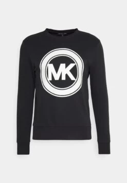 Michael Kors Charm Crew - Sweatshirt - Black 12 Michael Kors Charm Crew - Sweatshirt - Black -Fashion Clothing-Michael Kors 07fb5c6cba184a8b923b1fe17d86c3e5