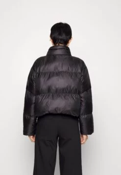 MICHAEL Michael Kors Cropd Solid Eco - Down Jacket - Black -Fashion Clothing-Michael Kors 086e09ea6c44494c91ae0976563612c6