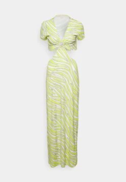 MICHAEL Michael Kors Zebra Oring - Maxi Dress - Limeade 12 MICHAEL Michael Kors Zebra Oring - Maxi Dress - Limeade -Fashion Clothing-Michael Kors 08af4e6213214870bb4510cea99b0c04