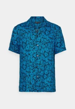 Michael Kors Painted Palm - Shirt - Cyan Blu 10 Michael Kors Painted Palm - Shirt - Cyan Blu -Fashion Clothing-Michael Kors 09d8e068344d4e4db9c5d7055375eeec