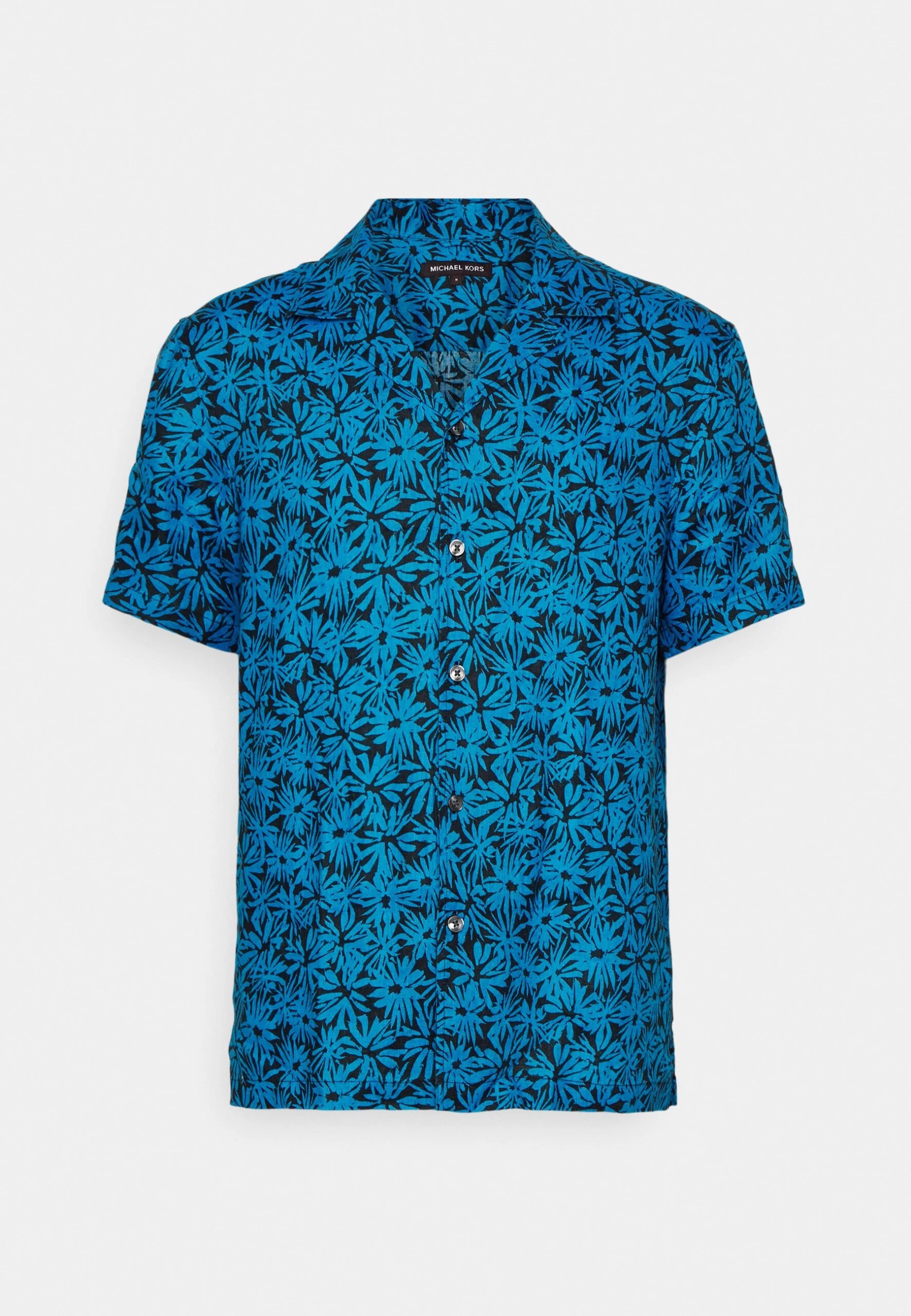 Michael Kors Painted Palm - Shirt - Cyan Blu 6 Michael Kors Painted Palm - Shirt - Cyan Blu - Image 4