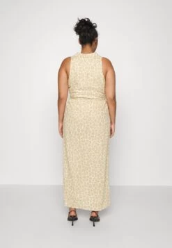 MICHAEL Michael Kors Sleeveless Maxi Tie - Maxi Dress - Khaki -Fashion Clothing-Michael Kors 0b3d07a9a0984c7799ecb4ef9ecbe78b