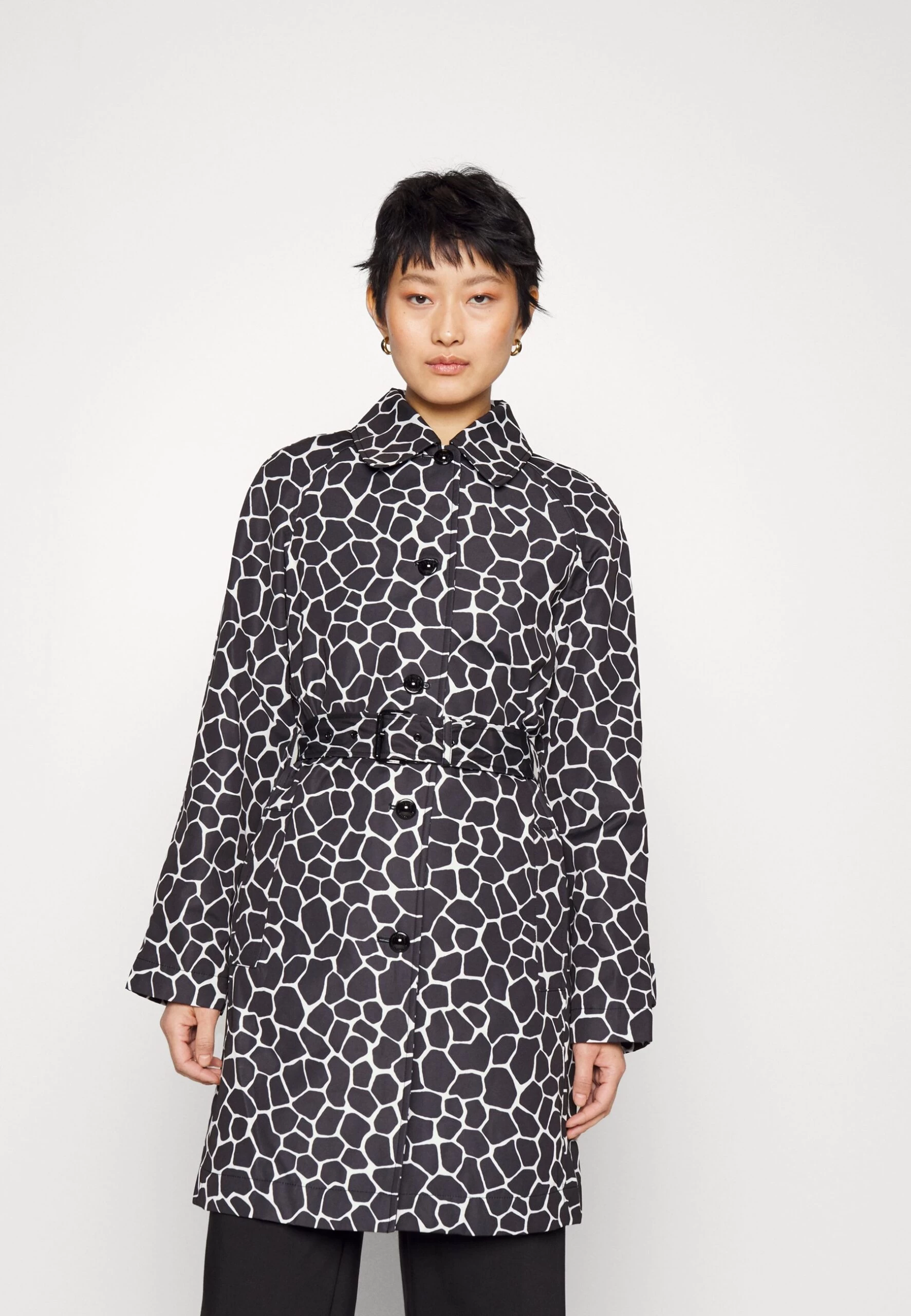 MICHAEL Michael Kors Giraffe Belted Trench - Trenchcoat 3 MICHAEL Michael Kors Giraffe Belted Trench - Trenchcoat