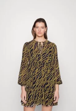 MICHAEL Michael Kors Bias Chain Tenty- Day Dress - Midnightblue