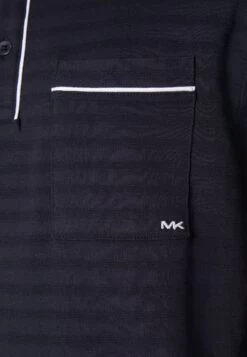 Michael Kors Tipped- Polo Shirt - Midnight -Fashion Clothing-Michael Kors 0fe31aca606843aca624c5c7f69ad91f