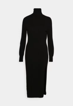 MICHAEL Michael Kors Easy Slit Midi - Day Dress - Black 16 MICHAEL Michael Kors Easy Slit Midi - Day Dress - Black -Fashion Clothing-Michael Kors 10e79f1cd49044c4aca6f3e60807cc42