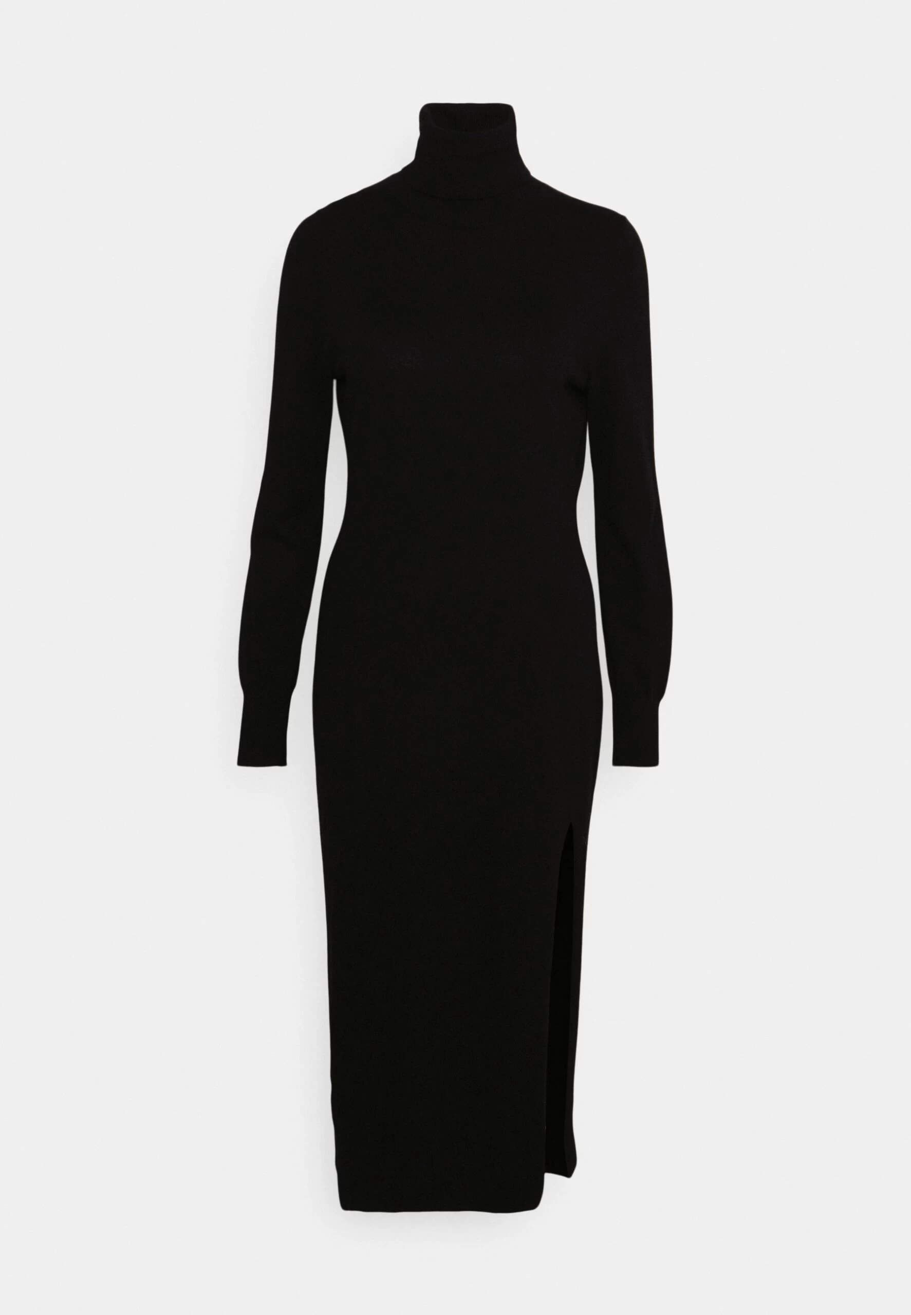 MICHAEL Michael Kors Easy Slit Midi - Day Dress - Black 9 MICHAEL Michael Kors Easy Slit Midi - Day Dress - Black - Image 7