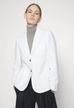 MICHAEL Michael Kors Patch Fitted Blazer - Blazer - White -Fashion Clothing-Michael Kors 11d23ddb6882450a85002816ae166fdb