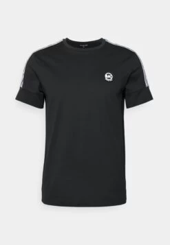 Michael Kors New Evergreen Logo Tee - Print T-Shirt - Black 12 Michael Kors New Evergreen Logo Tee - Print T-Shirt - Black -Fashion Clothing-Michael Kors 121b00c7f398430298fd5a588f5efff8