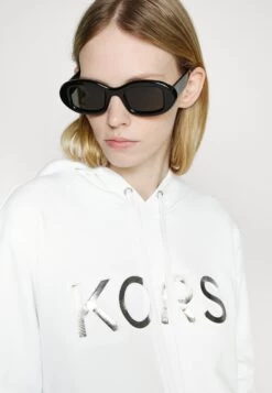 MICHAEL Michael Kors Emboss Kors Hoodie - Hoodie - White -Fashion Clothing-Michael Kors 138748093c5d45049387adbaefa0be46