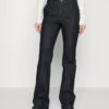 MICHAEL Michael Kors Pant - Bootcut Jeans - Indigo Rinse -Fashion Clothing-Michael Kors 14ab4578eec941a68bf94854a07ecfaa