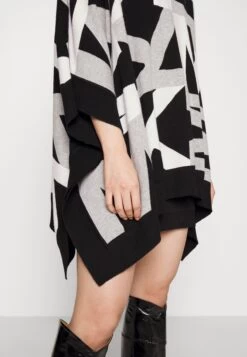 MICHAEL Michael Kors Illusion Check - Cape -Fashion Clothing-Michael Kors 151658b636714bddaab46a69de9e5e28