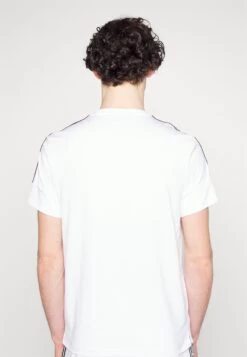 Michael Kors New Evergreen Logo Tee - Print T-Shirt - White -Fashion Clothing-Michael Kors 15d8acd9cd10433ab8caa74330e85f3e