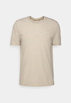 Michael Kors Stripe Tee - Print T-Shirt - Khaki 12 Michael Kors Stripe Tee - Print T-Shirt - Khaki -Fashion Clothing-Michael Kors 15ef4e38fb32445cad71906dac4ada2a