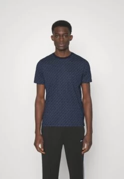 Michael Kors Sig Tee - Print T-Shirt - Midnight/Chambray