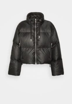 MICHAEL Michael Kors Cropd Solid Eco - Down Jacket - Black -Fashion Clothing-Michael Kors 1854eb9a813c4b90ba3b0355a95208dc