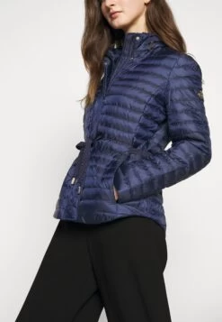 MICHAEL Michael Kors Belted Puffr - Down Jacket - True Navy -Fashion Clothing-Michael Kors 1a260393c04e47998a6019f9336d88df