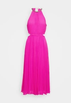 MICHAEL Michael Kors Pleated Cutout- Occasion Wear - Cerise 14 MICHAEL Michael Kors Pleated Cutout- Occasion Wear - Cerise -Fashion Clothing-Michael Kors 1b26d45d207a4d359b264ac814be731f
