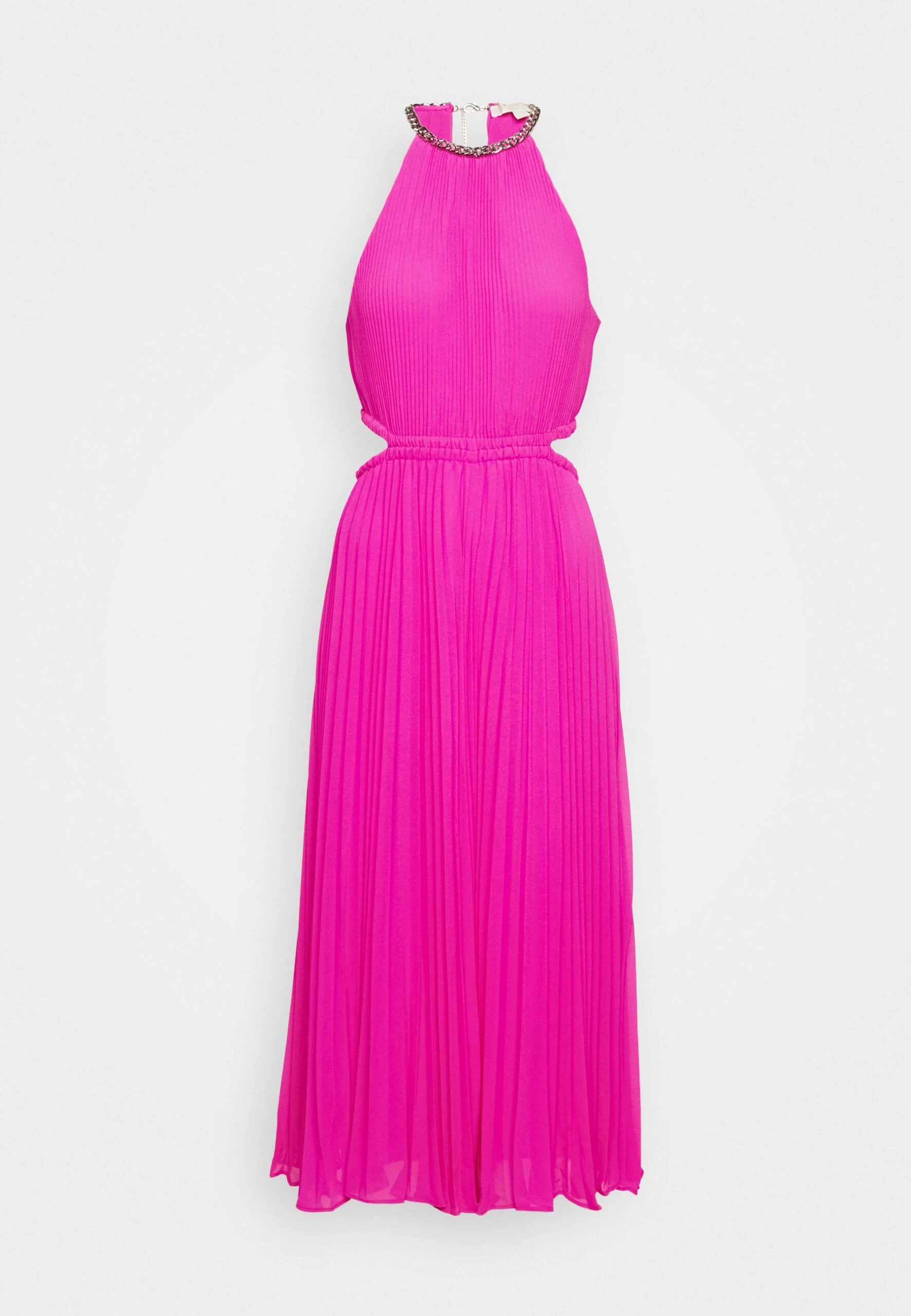 MICHAEL Michael Kors Pleated Cutout- Occasion Wear - Cerise 8 MICHAEL Michael Kors Pleated Cutout- Occasion Wear - Cerise - Image 6