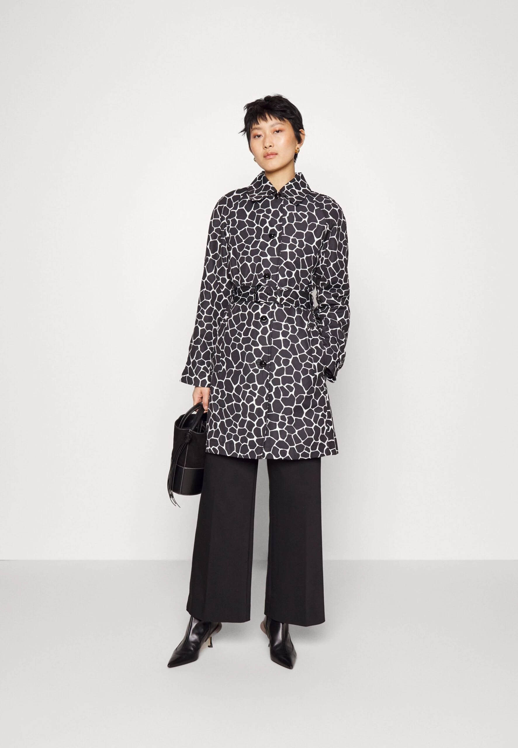 MICHAEL Michael Kors Giraffe Belted Trench - Trenchcoat 4 MICHAEL Michael Kors Giraffe Belted Trench - Trenchcoat - Image 2