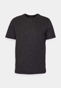 Michael Kors Sig Tee - Print T-Shirt - Black -Fashion Clothing-Michael Kors 1ba21c162ee24981b9d396afd93590fd