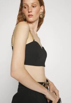 MICHAEL Michael Kors Strctd Crepe Bustier - Top - Black 12 MICHAEL Michael Kors Strctd Crepe Bustier - Top - Black -Fashion Clothing-Michael Kors 1c7a38439c2e4dd882e27a99f294f6ef