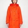 MICHAEL Michael Kors Chain Drawstring Anorak - Parka - Optic Orange -Fashion Clothing-Michael Kors 1ce4ca5b1e3840bcb0f6cd1bf219468b