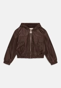 MICHAEL KORS KIDS Hooded - Light Jacket - Chocolate Brown