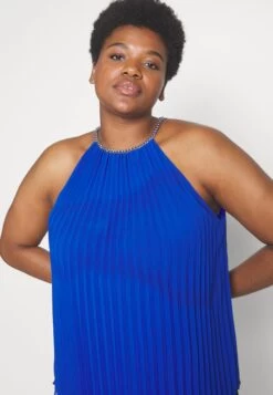 MICHAEL Michael Kors Solid Chain - Top - Royal Blue -Fashion Clothing-Michael Kors 1d3af09822814db9a07fd3ff7fd63bbc