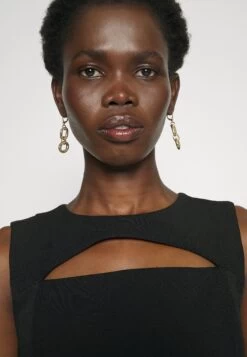 MICHAEL Michael Kors Cutout Mini Dress - Cocktail Dress / Party Dress - Black -Fashion Clothing-Michael Kors 2080487c89e64ffd9ff5ca91d5725e06