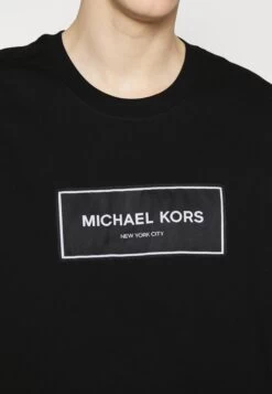 Michael Kors Flagship Logo Tee - Print T-Shirt - Black 13 Michael Kors Flagship Logo Tee - Print T-Shirt - Black -Fashion Clothing-Michael Kors 23371fd4c4aa4005b4c6e3a45023909f