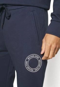 Michael Kors Icon Logo Jogger - Tracksuit Bottoms - Midnight -Fashion Clothing-Michael Kors 241c50f2aa55450cb45f2dd0998d9d55