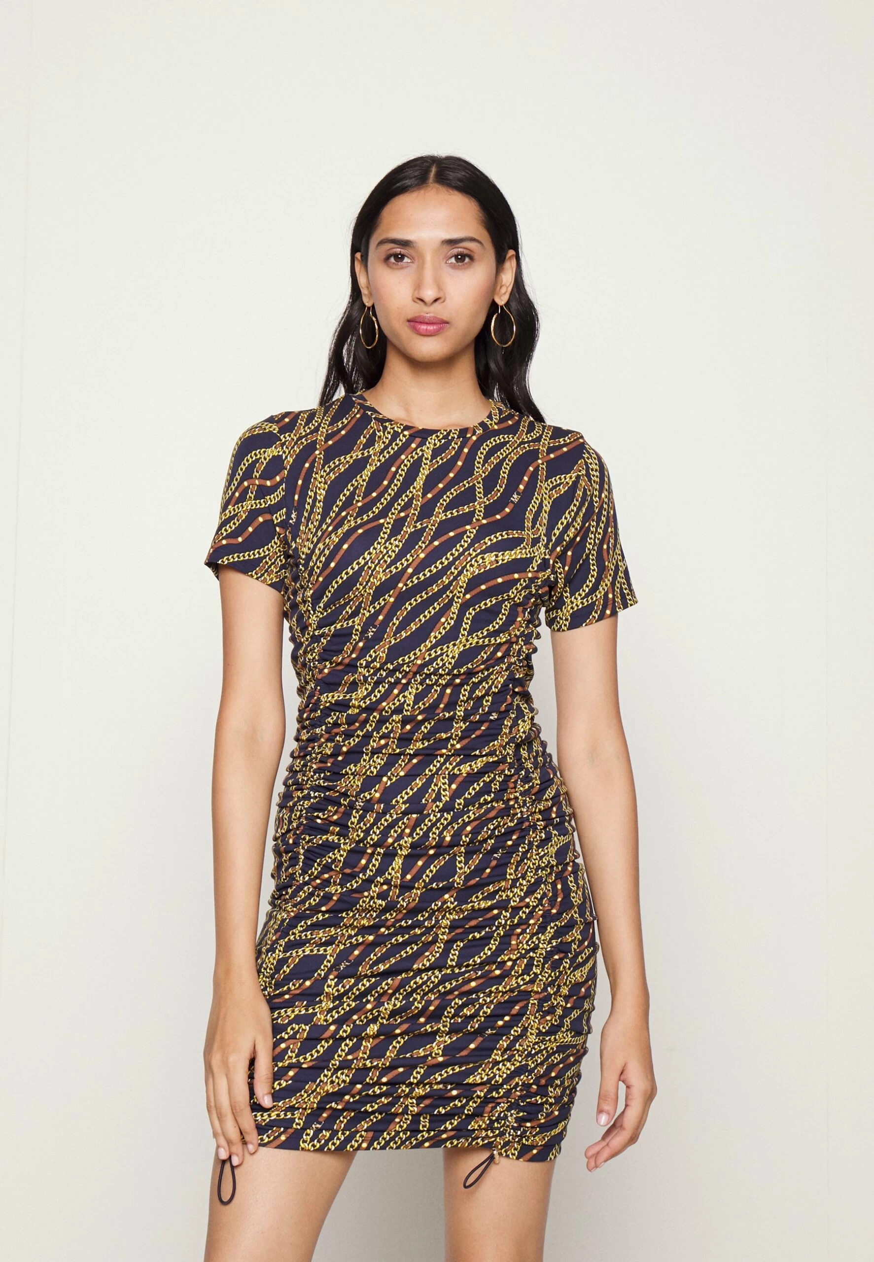 MICHAEL Michael Kors Chain Ruched - Cocktail Dress / Party Dress 3 MICHAEL Michael Kors Chain Ruched - Cocktail Dress / Party Dress