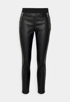 MICHAEL Michael Kors Zip Front - Leggings - Trousers - Black -Fashion Clothing-Michael Kors 254fc7c127804e75b2860d2c593b25fe