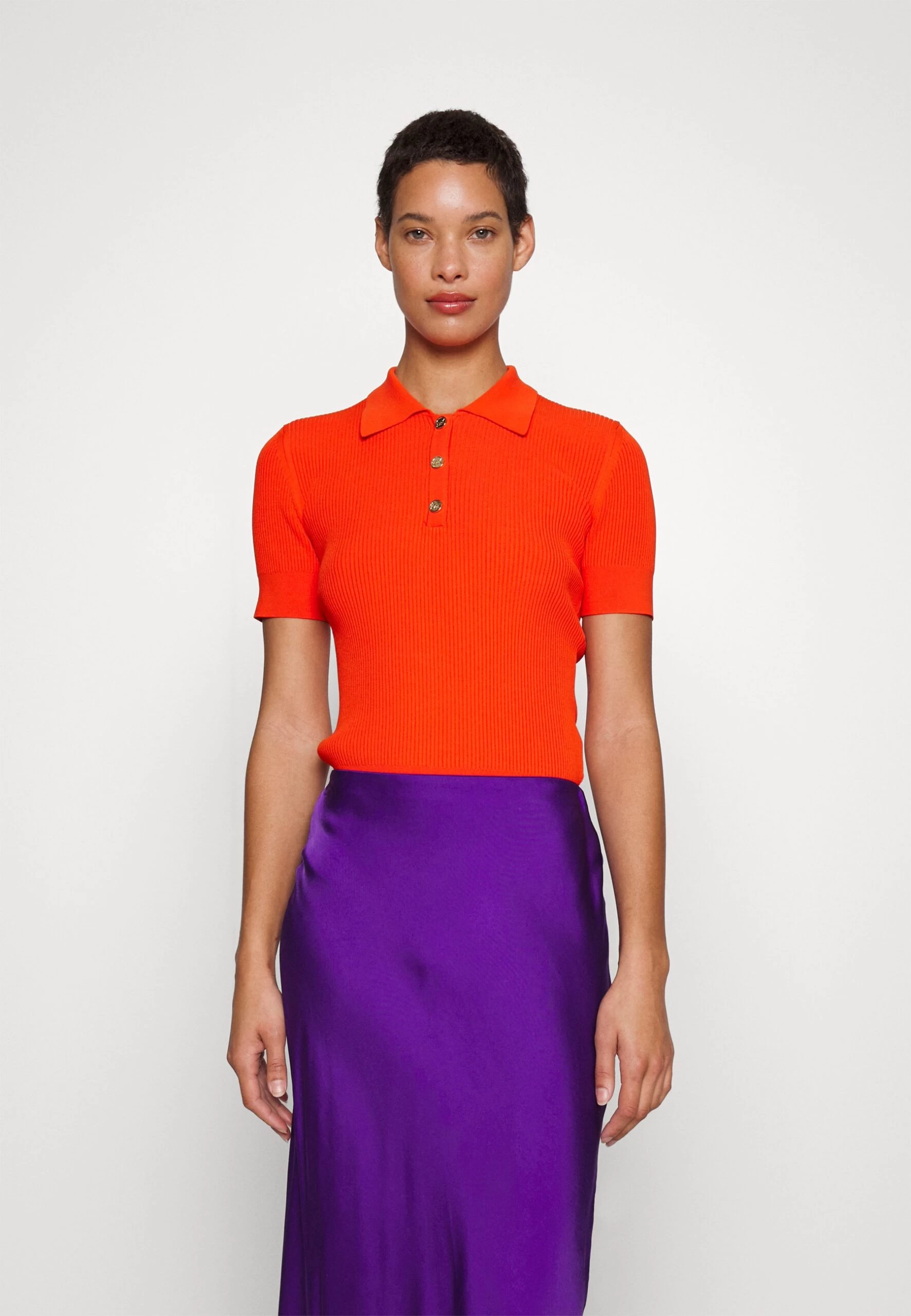 MICHAEL Michael Kors Top - Polo Shirt - Optic Orange