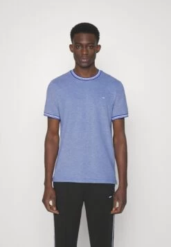 Michael Kors Tipped Birdseye Tee - Print T-Shirt - Royal Blu