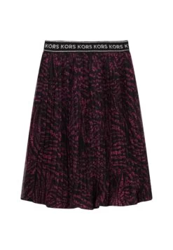 MICHAEL KORS KIDS Pleated Skirt - Pleated Skirt - Black/Pink