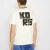 Michael Kors Cube Logo Tee - Print T-Shirt - White -Fashion Clothing-Michael Kors 28b461a717304671937f24ebb9fcadb4
