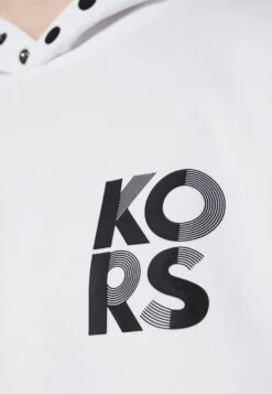 Michael Kors Transistor- Hoodie - White -Fashion Clothing-Michael Kors 28d1ac2cf653449f8fc20353ce86cd55