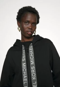 MICHAEL Michael Kors Mkgo Thru Hoodie - Zip-Up Sweatshirt - Black 11 MICHAEL Michael Kors Mkgo Thru Hoodie - Zip-Up Sweatshirt - Black -Fashion Clothing-Michael Kors 294481ba2514433bb8d7d8c67707944c
