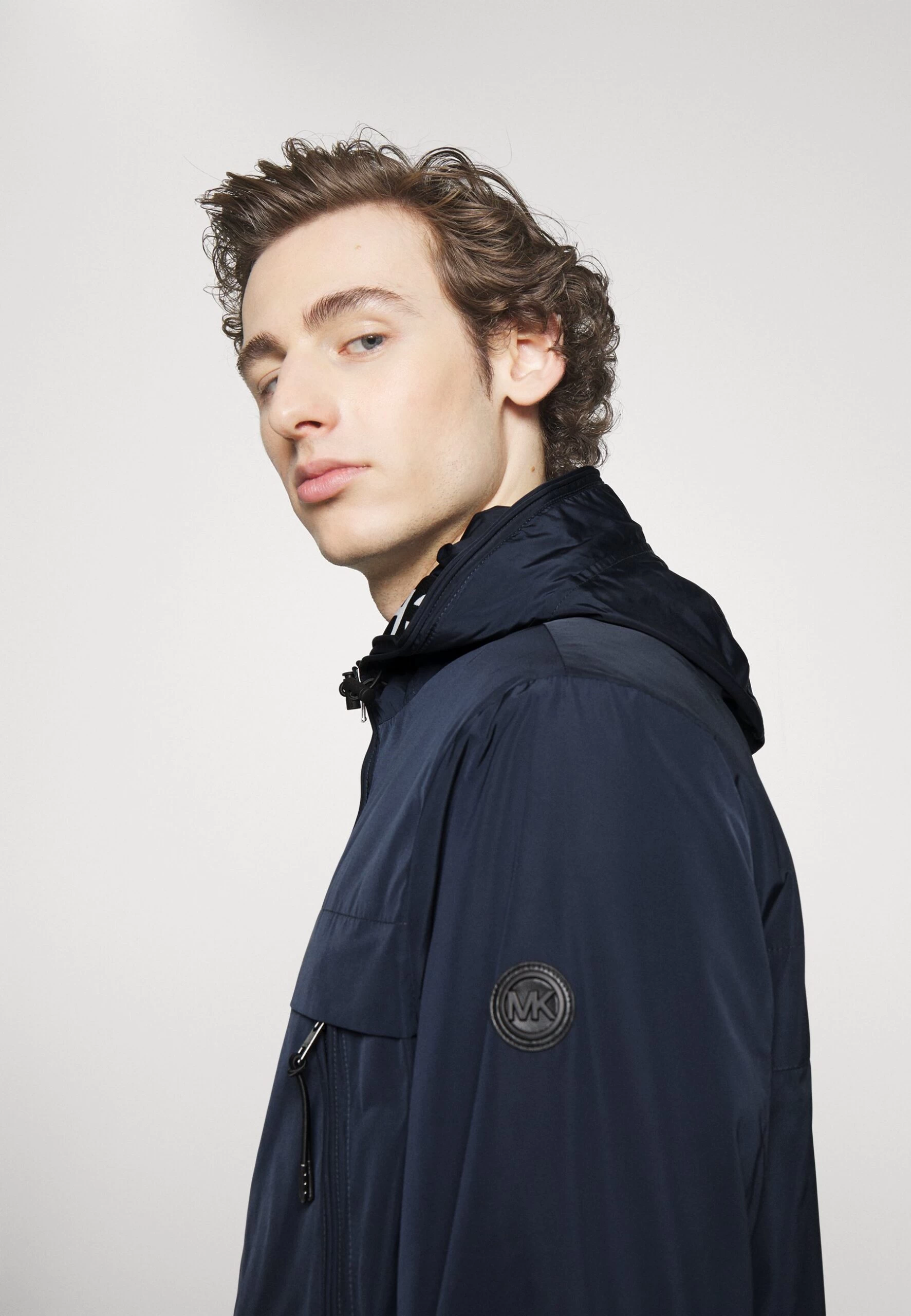 Michael Kors Logo Tape - Summer Jacket - Midnight 6 Michael Kors Logo Tape - Summer Jacket - Midnight - Image 4