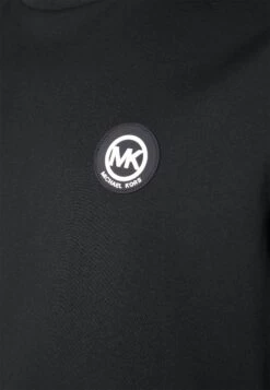 Michael Kors New Evergreen Logo Tee - Print T-Shirt - Black 11 Michael Kors New Evergreen Logo Tee - Print T-Shirt - Black -Fashion Clothing-Michael Kors 296f14f2486946098c389b5f93f89fbd