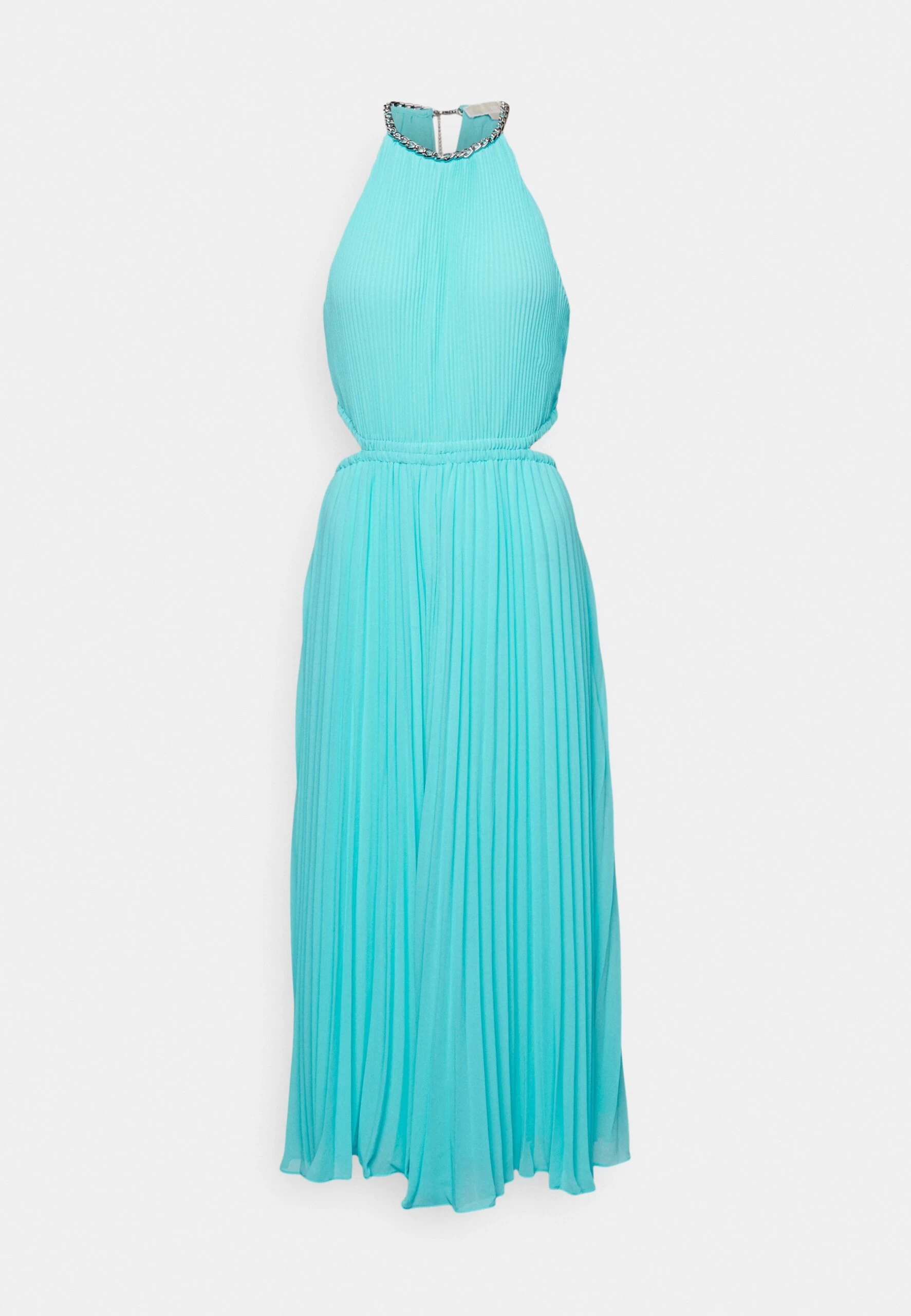 MICHAEL Michael Kors Pleated Cutout- Occasion Wear - Turquoise 7 MICHAEL Michael Kors Pleated Cutout- Occasion Wear - Turquoise - Image 5
