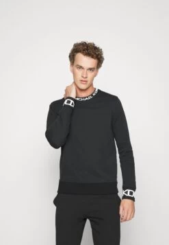 Michael Kors Tape Crew - Sweatshirt - Black