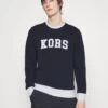 Michael Kors Crew - Sweatshirt - Midnight -Fashion Clothing-Michael Kors 2e3cdc0281be4bc1a997d6d4e93e7859