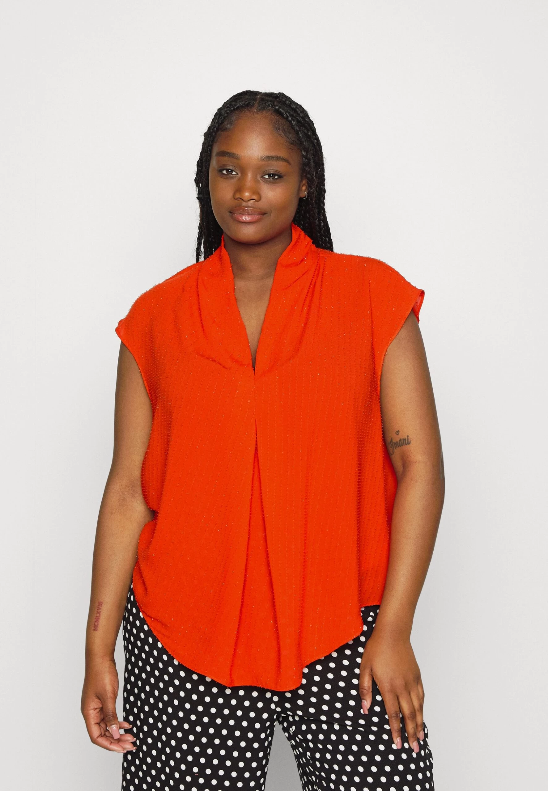 MICHAEL Michael Kors Pinstripe Crepe - Blouse 3 MICHAEL Michael Kors Pinstripe Crepe - Blouse